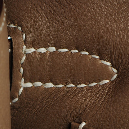 Hermes Swift Kelly Pochette Clutch Etoupe 10 of 17