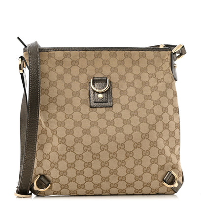 Gucci Monogram Abbey Messenger Bag Pewter 1 of 14