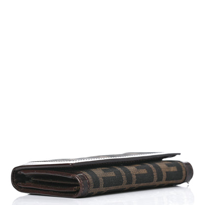 Fendi Zucca Compact Wallet Tobacco 3 of 4