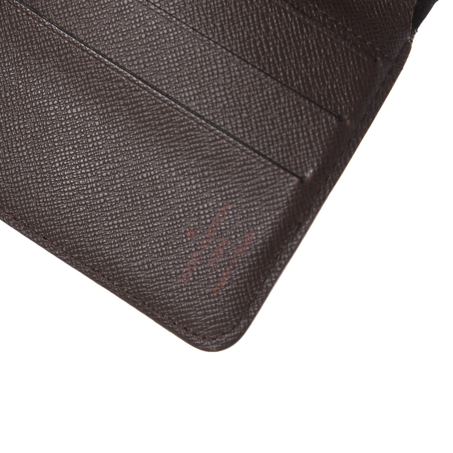 Damier Ebene Zippe Zipped Compact Wallet