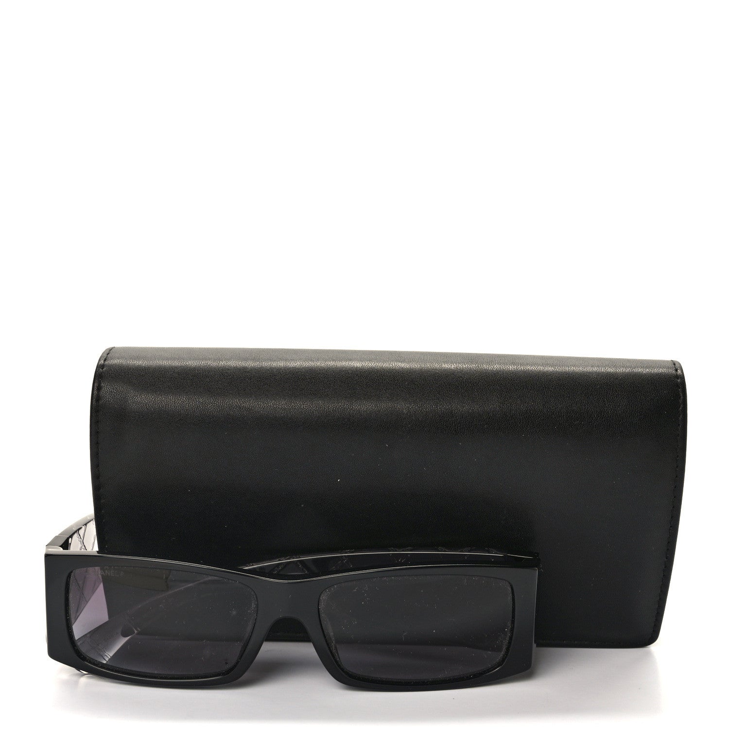 Chanel Rectangle Quilted Sunglasses 5425-A Black 10 of 10