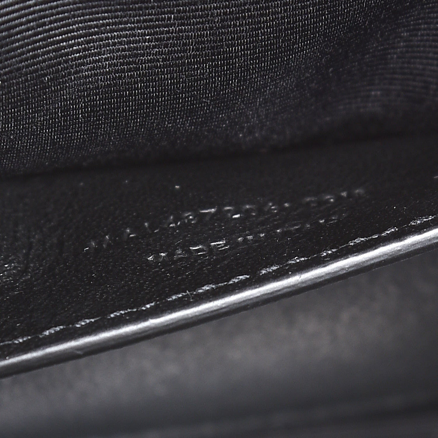 Saint Laurent Grain De Poudre Textured Mixed Matelasse Triquilt Medium Monogram Satchel Black 8 of 8