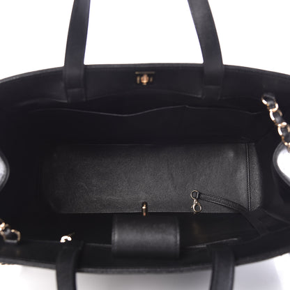 Chanel Caviar Quilted Large Business Affinity Shopping Bag Black 7 of 11