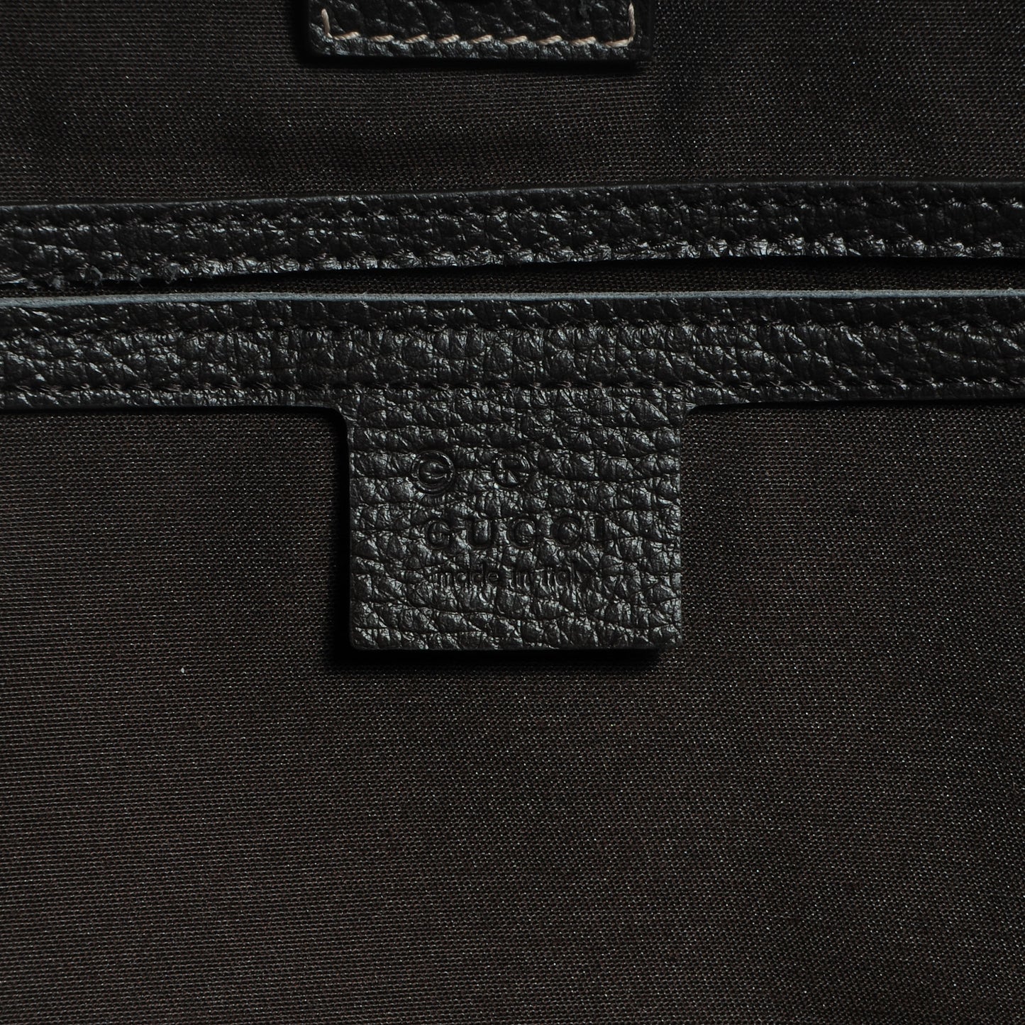 Crystal Monogram Large Joy Tote Beige Ebony Testa di Moro