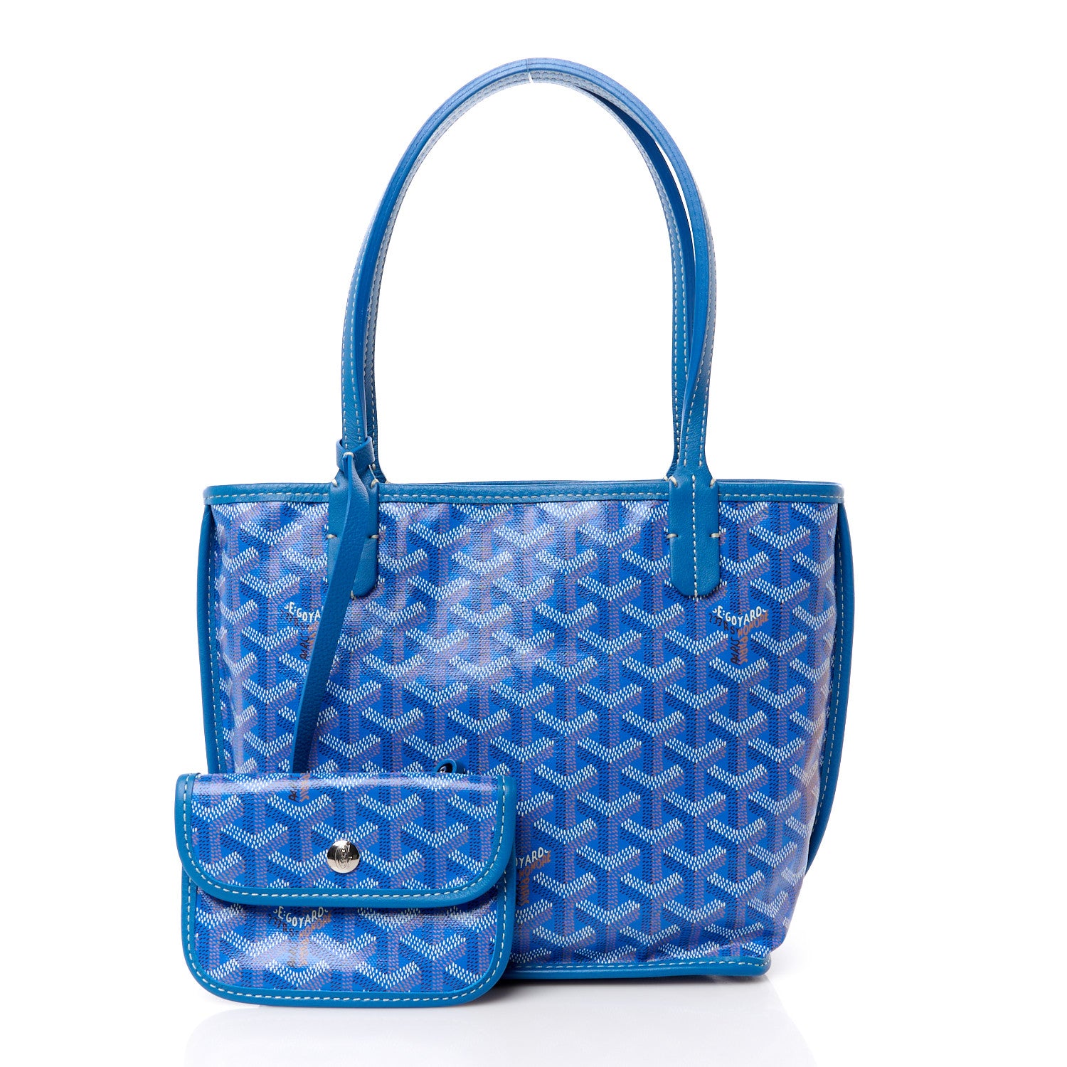 Goyard ine Reversible Mini Anjou Sky Blue 4 of 21