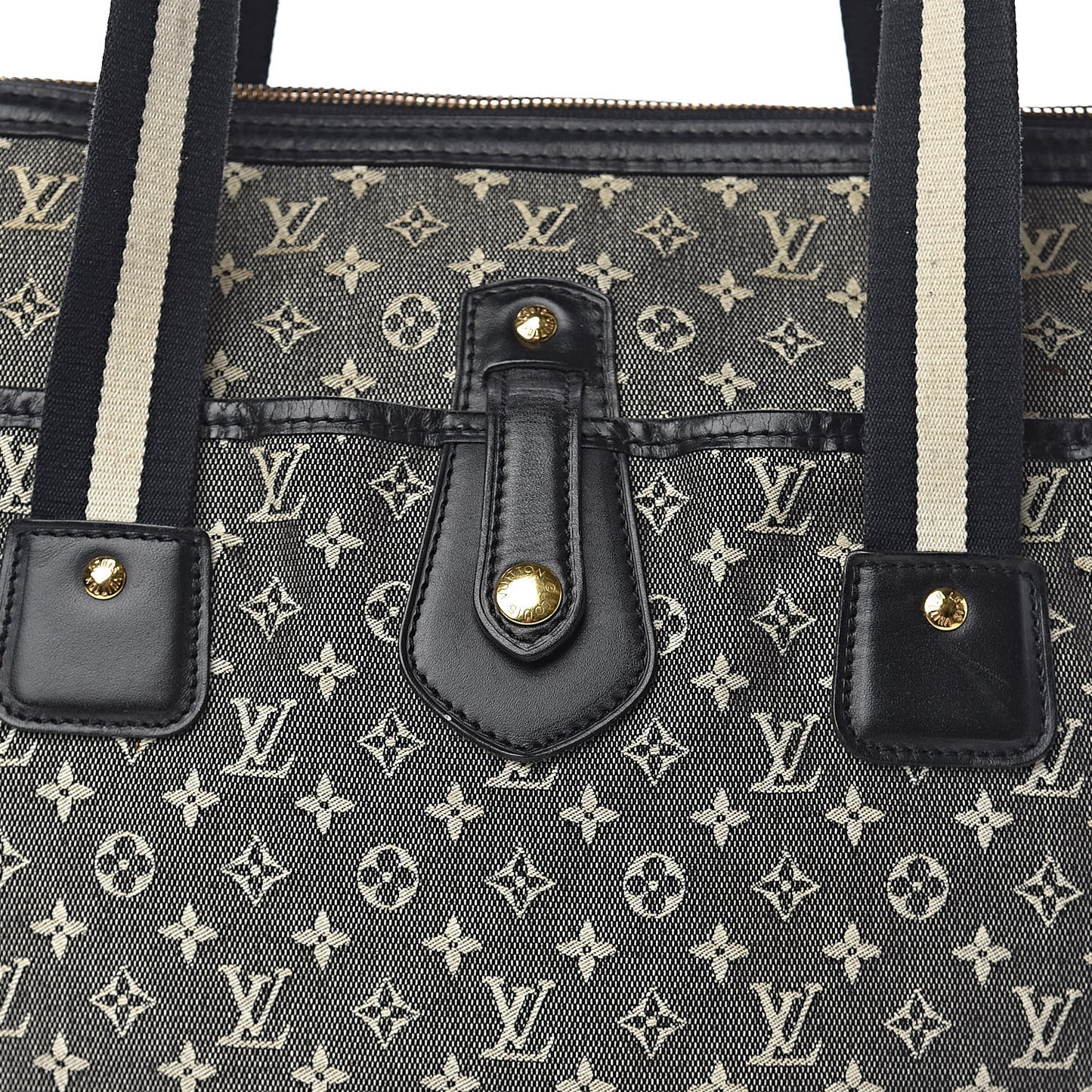 Mini Monogram Mary Kate Cabas Black
