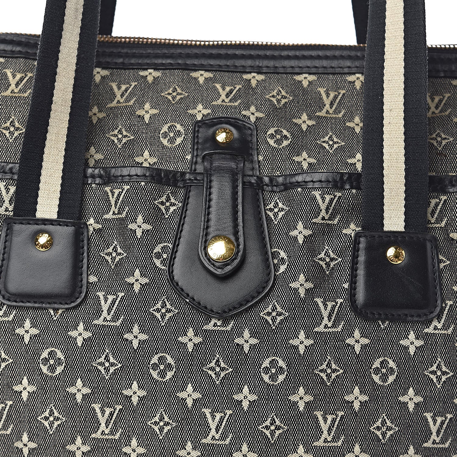 Louis Vuitton Mini Monogram Mary Kate Cabas Black 15 of 15