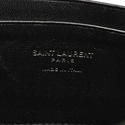 Saint Laurent Grain De Poudre Matelasse Monochrome Monogram Mini Lou Camera Bag Black 6 of 11