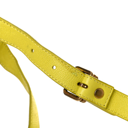 Proenza Schouler Lambskin PS1 Pouch Messenger Lemon 19 of 20