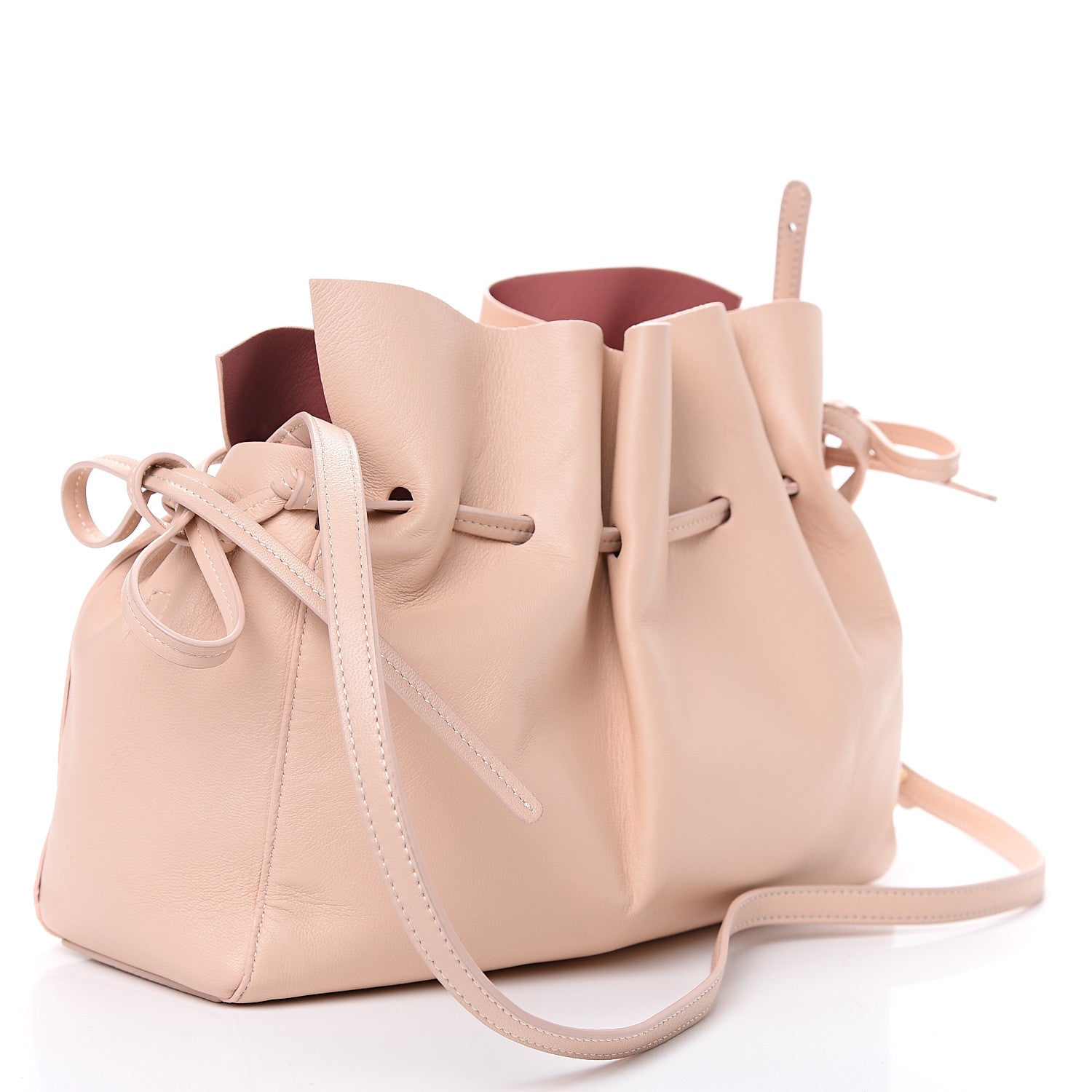 Mansur Gavriel Lambskin Protea Bag Rosa Blush 2 of 8