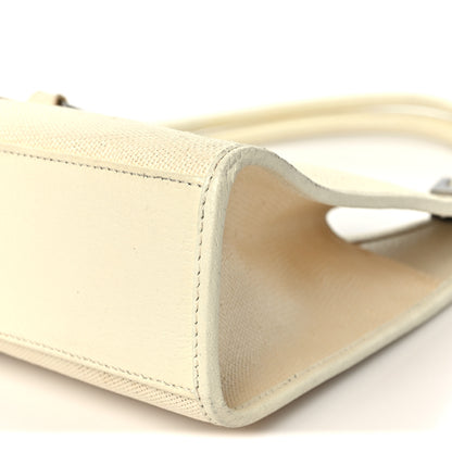 Gucci Canvas Bardot Shoulder Bag White 9 of 12