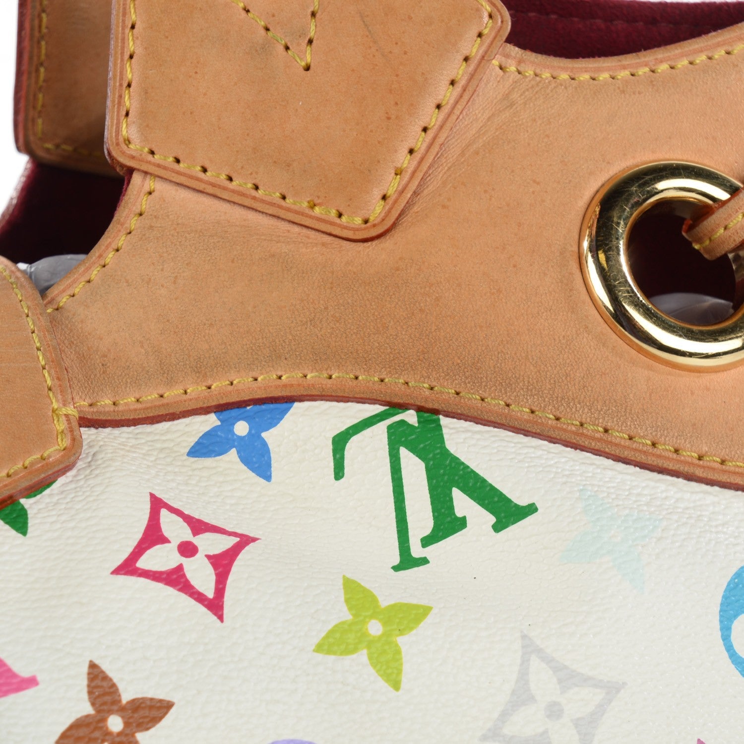 Louis Vuitton Monogram Multicolor Ursula White 11 of 14