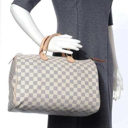 Louis Vuitton Damier Azur Speedy 35 2 of 8
