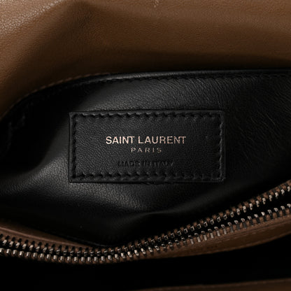 Saint Laurent Sheepskin Matelasse Chevron Monogram Medium College Bag Fard 6 of 13