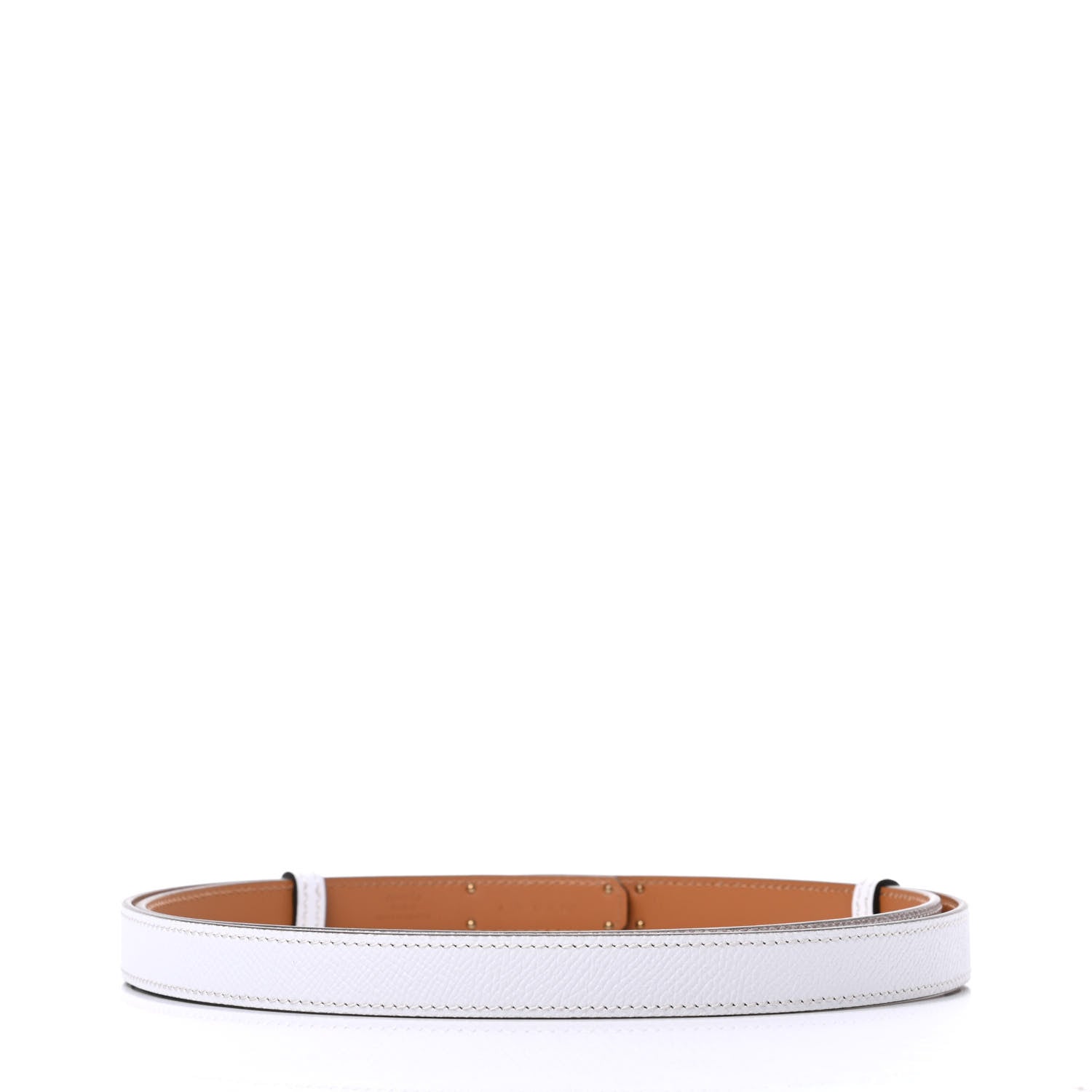 Hermes Epsom Kelly Belt White 2 of 4
