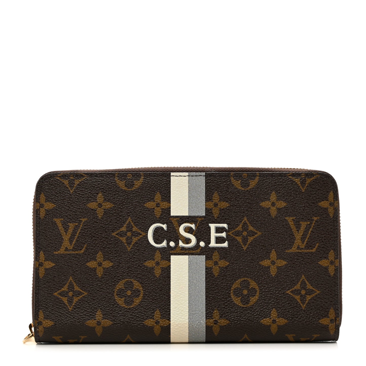 Monogram My LV Heritage Zippy Organizer Wallet White Gris