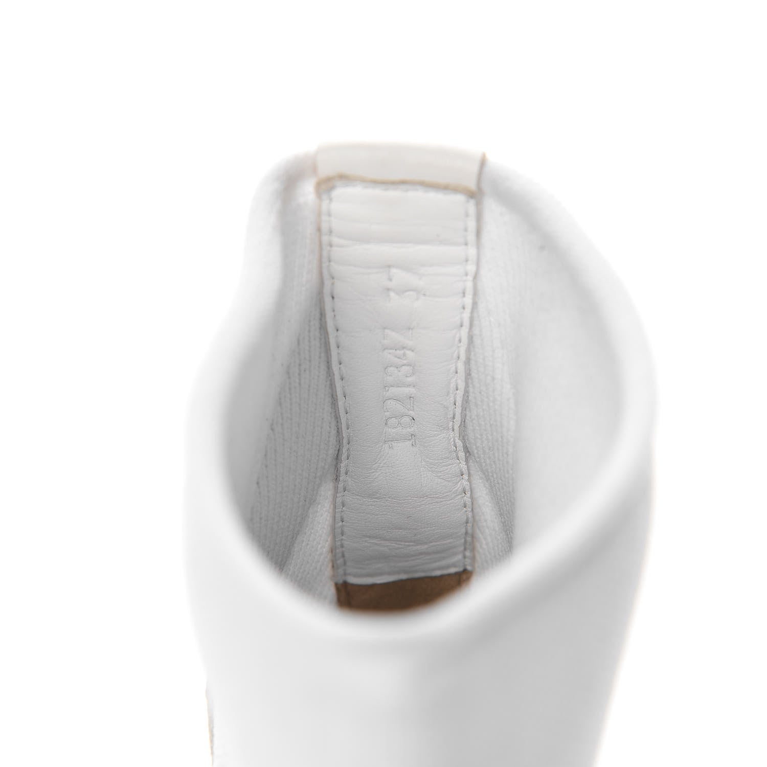 Hermes Mesh Calfskin Suede Soft Sneakers 37 White 7 of 12