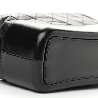 Chanel Aged Calfskin Quilted Medium Gabrielle Hobo Black 8 of 9