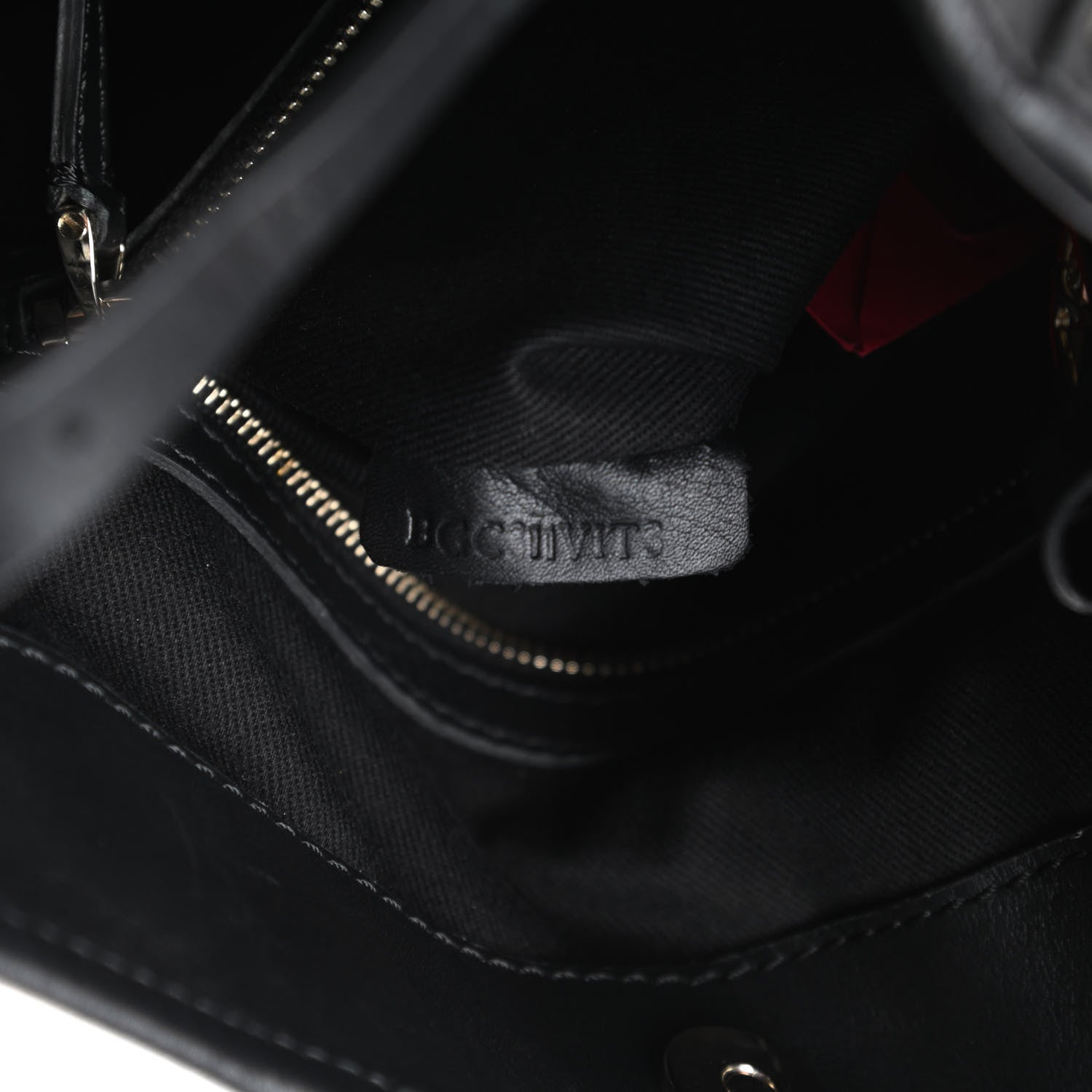 Valentino Garavani Vitello Rockstud Shopper Tote Black 7 of 15