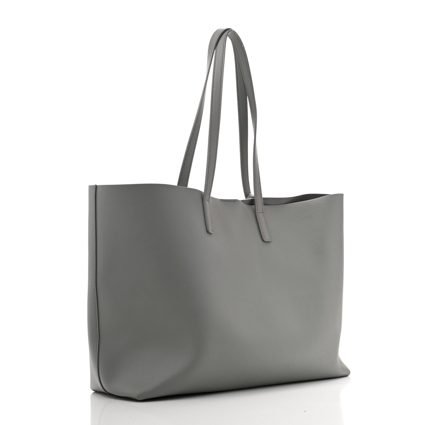 Calfskin Large Shopping Tote Granite