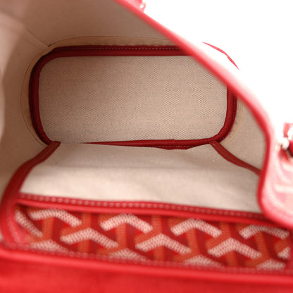 Goyard Goyardine Calfskin Mini Alpin Backpack Red 5 of 9