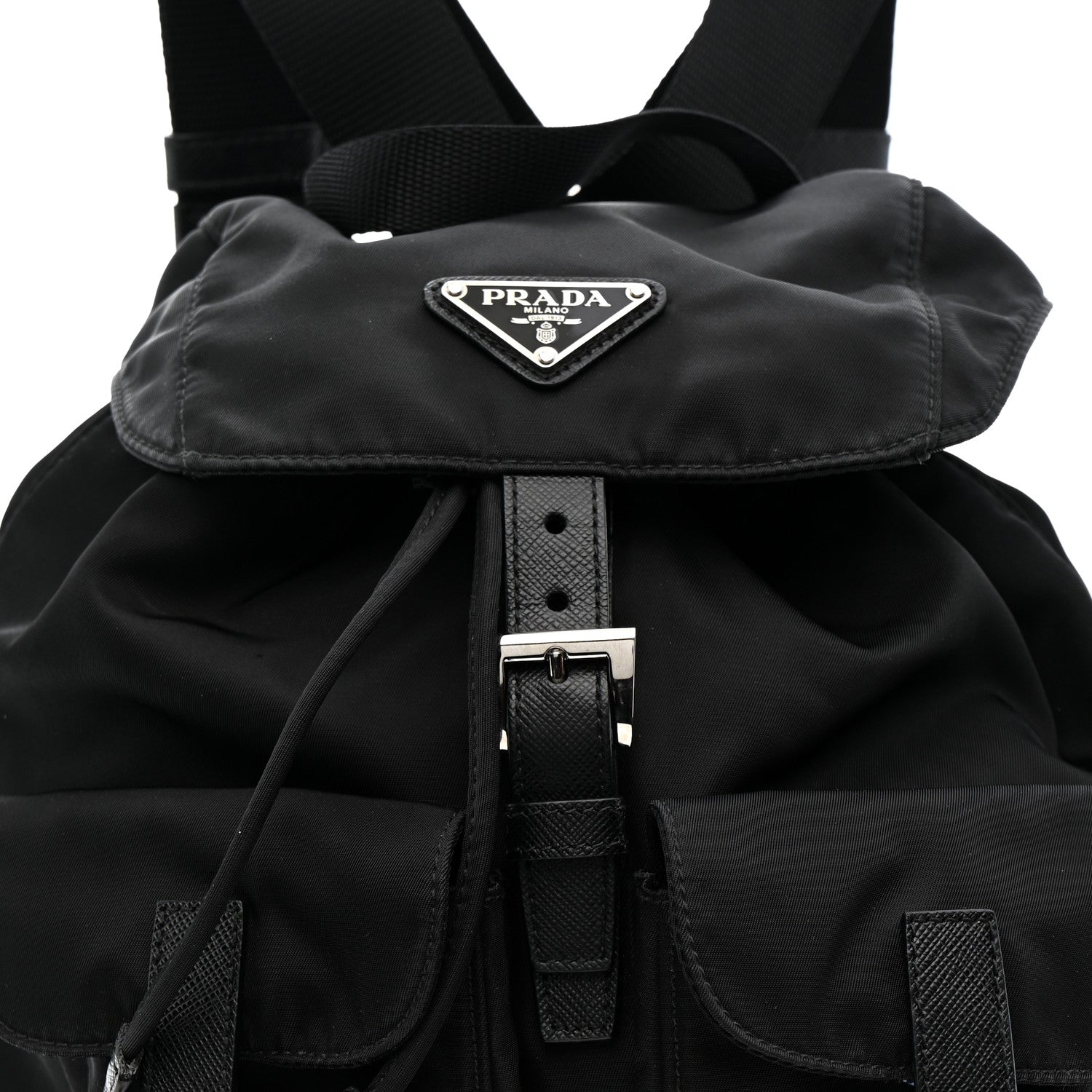 Prada Tessuto Nylon Vela Small Backpack Black 8 of 12