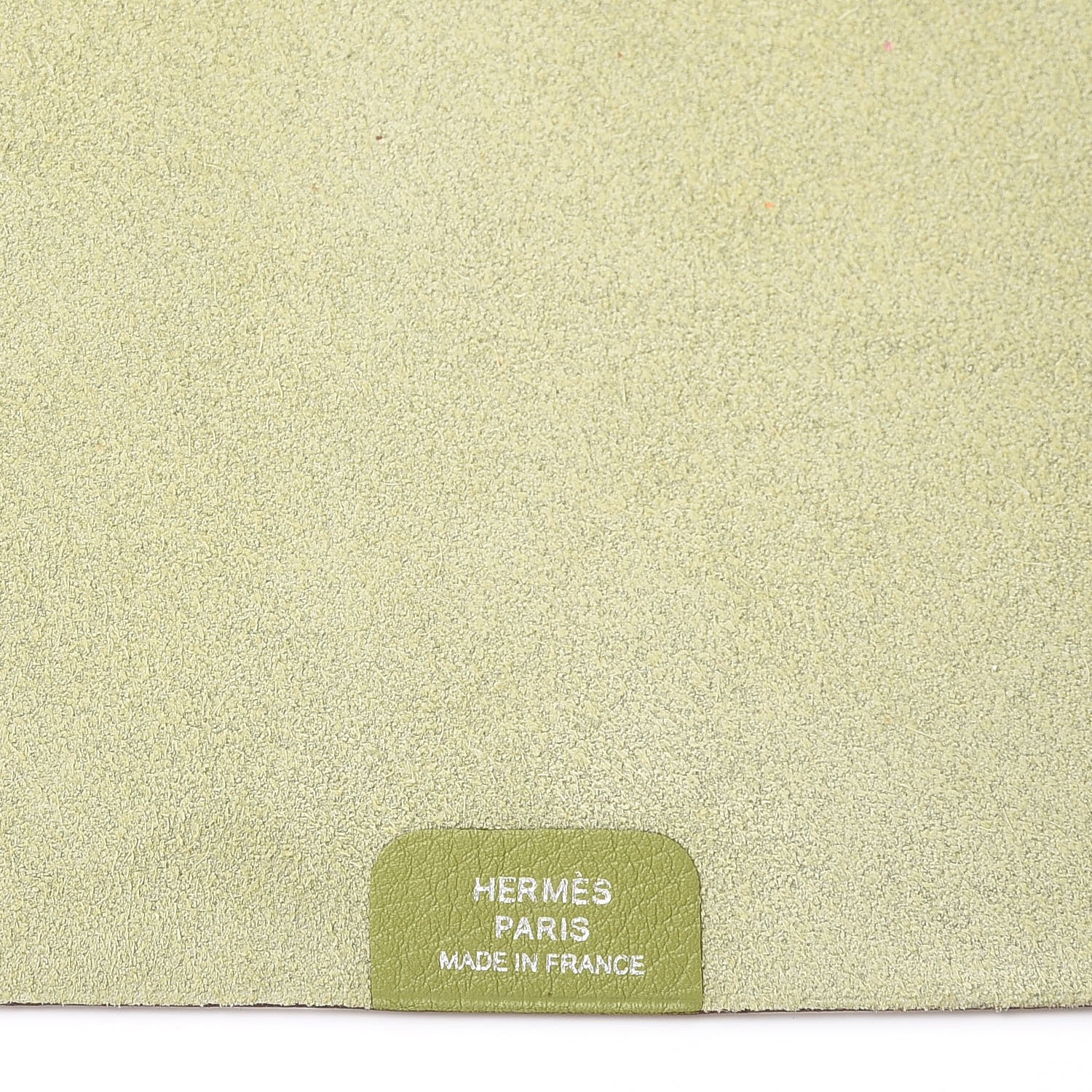Hermes Togo Ulysse MM Notebook Cover Vert Anis 6 of 10