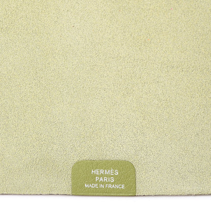 Hermes Togo Ulysse MM Notebook Cover Vert Anis 6 of 10