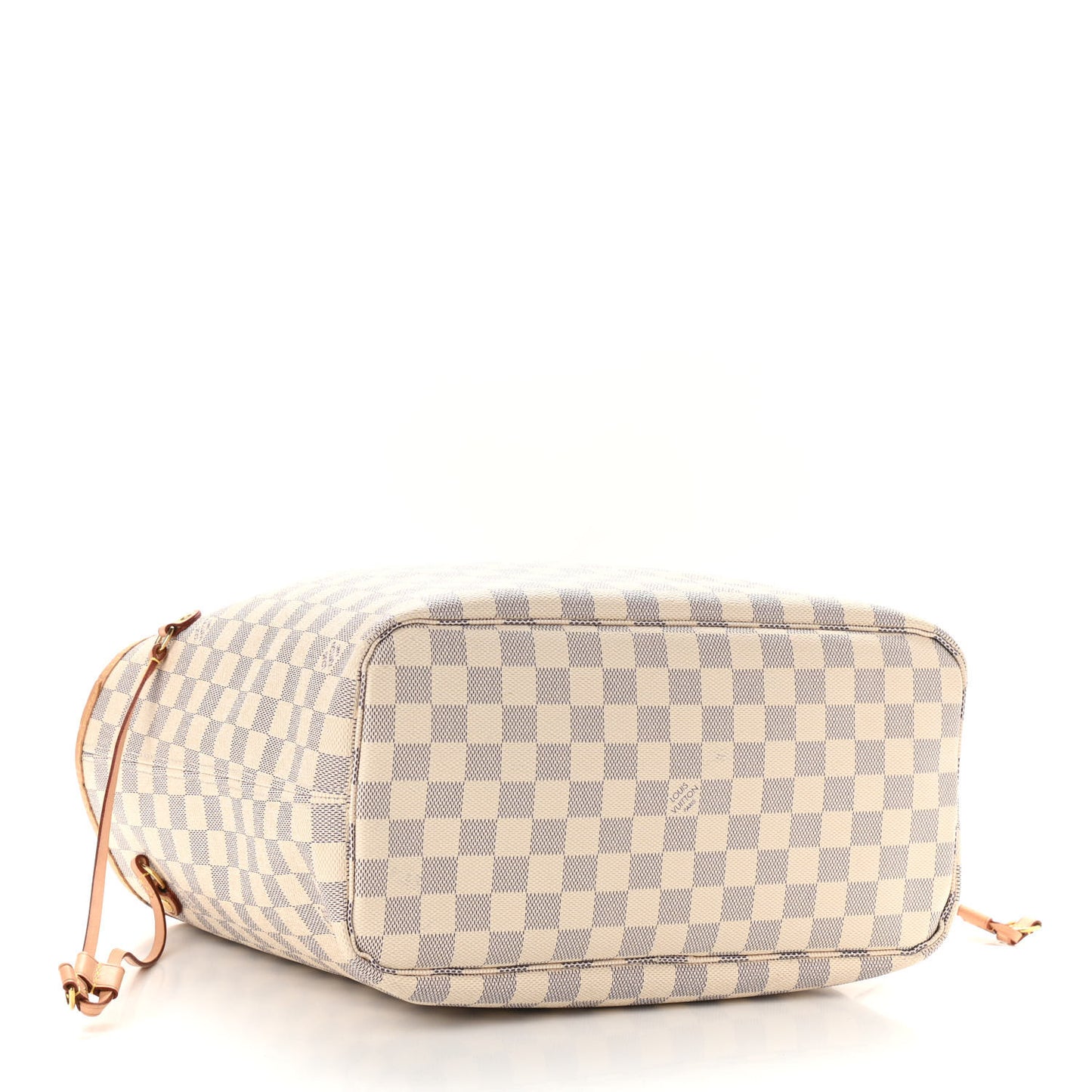 Damier Azur Neo Neverfull MM Rose Ballerine