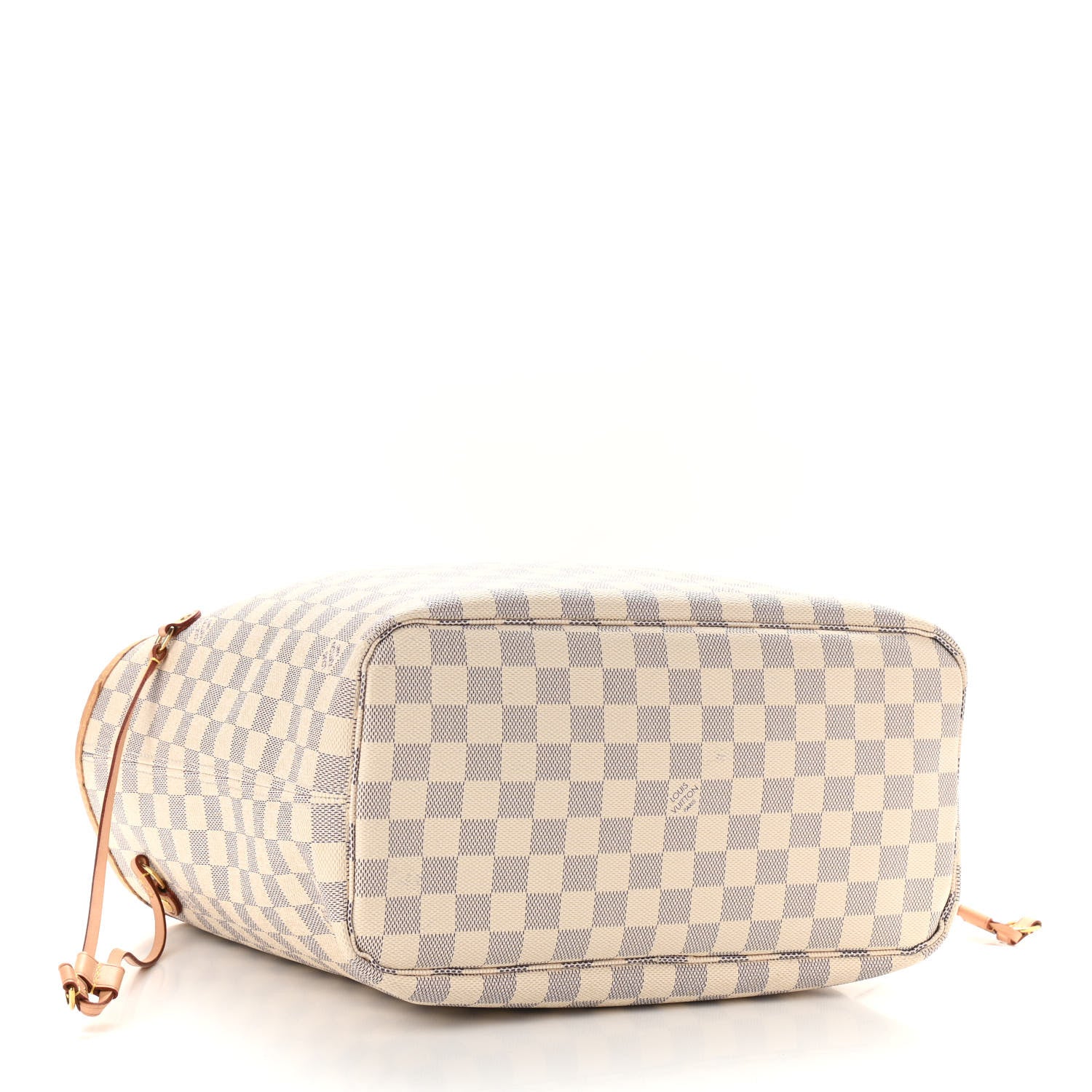 Louis Vuitton Damier Azur Neo Neverfull MM Rose Ballerine 5 of 15