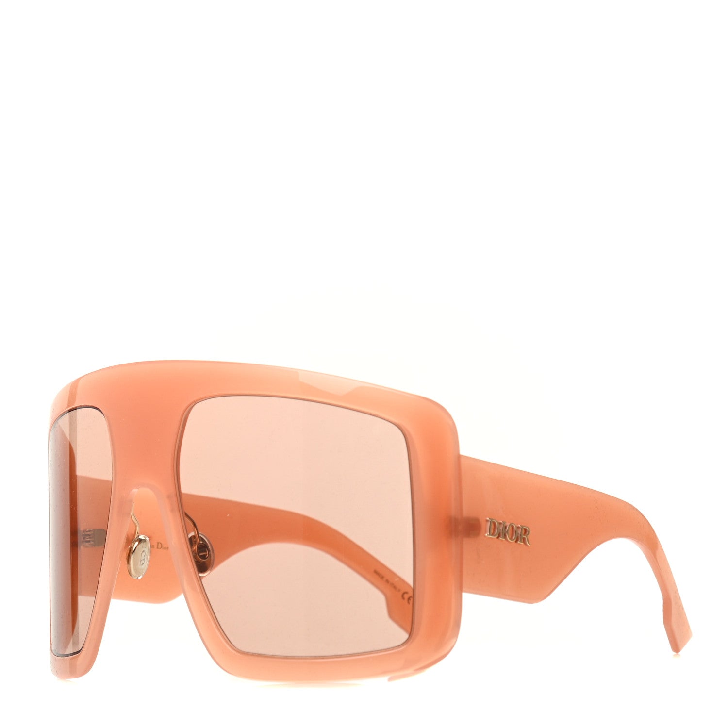 Christian Dior Acetate DiorSo Light 1 Shield Sunglasses Pink 1 of 7