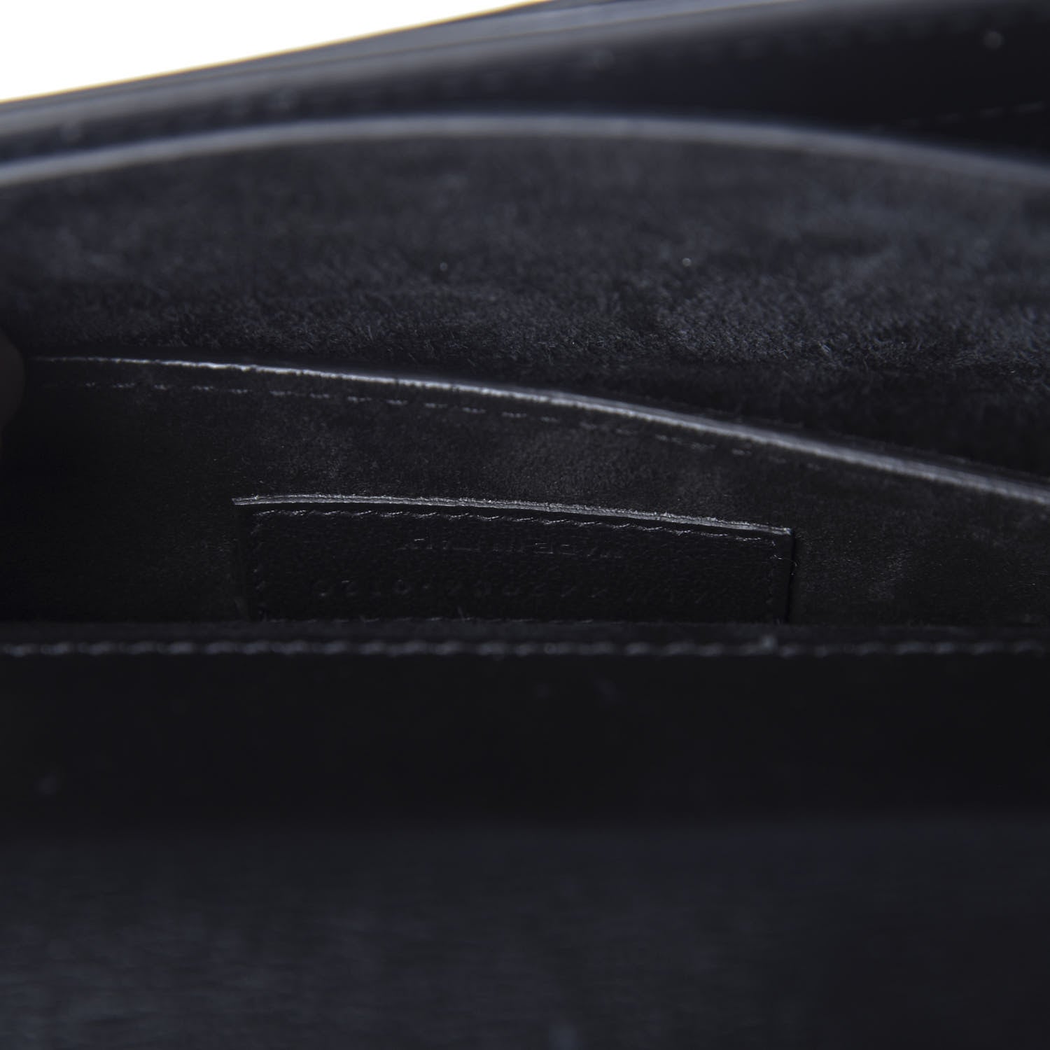 Saint Laurent Calfskin Medium Monogram Sunset Black 9 of 10