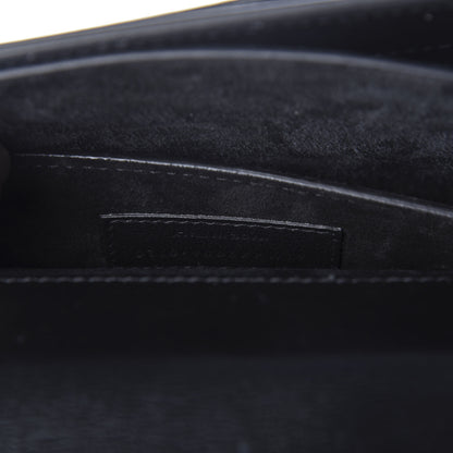 Saint Laurent Calfskin Medium Monogram Sunset Black 9 of 10
