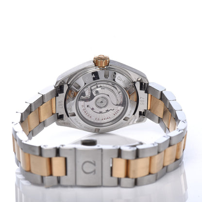 Omega Stainless Steel 18K Yellow Gold 30mm Seamaster Aqua Terra Automatic Watch Grey 231.20.30.20.06.002 5 of 7