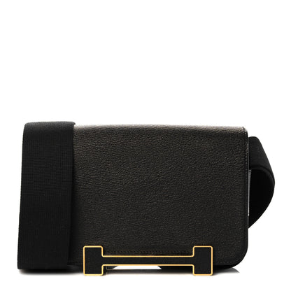 Hermes Chevre Mysore Geta Black 1 of 11