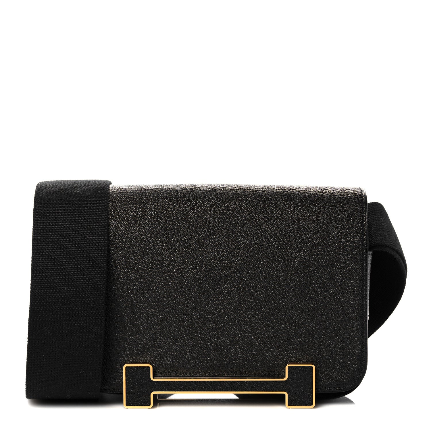 Hermes Chevre Mysore Geta Black 1 of 11
