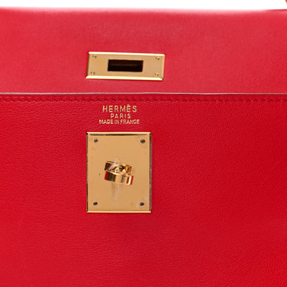Hermes Gulliver Kelly Retourne 32 Rouge Vif 22 of 40