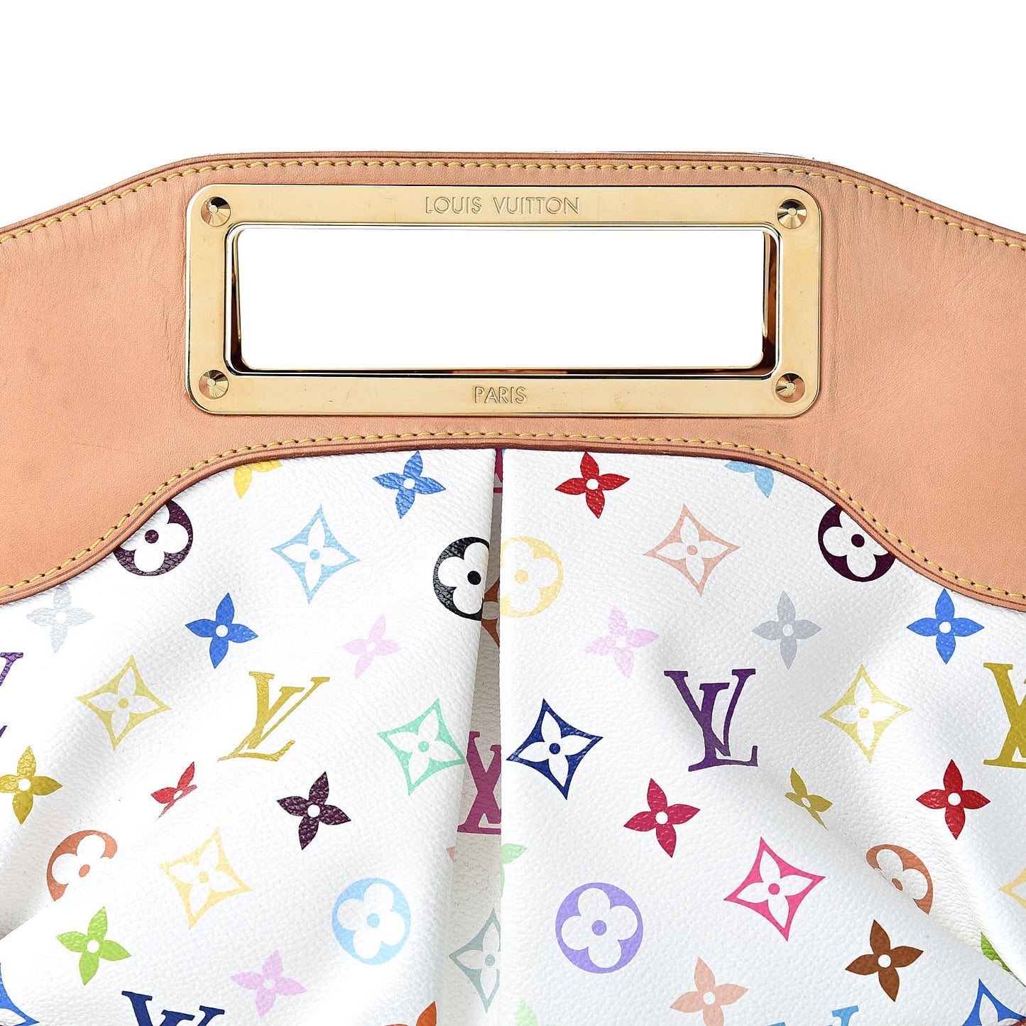 Monogram Multicolor Judy MM White