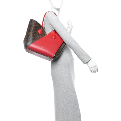 Louis Vuitton Calfskin Monogram Kimono Tote Cherry 2 of 15