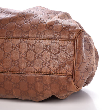 Gucci Guccissima Medium Sukey Tote Brown 14 of 14
