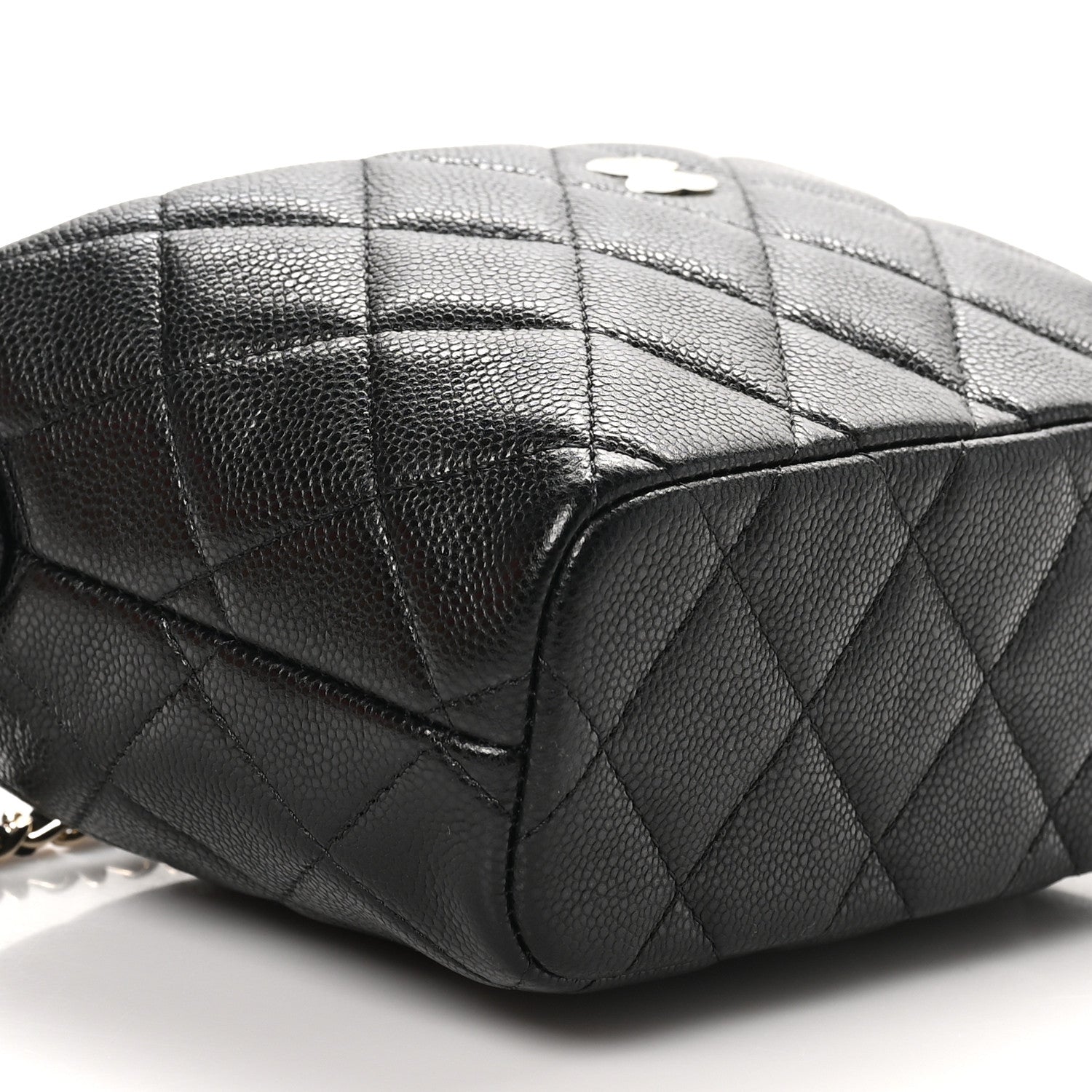 Chanel Caviar Quilted Hobo Clutch With Chain Black Clutch With Chain Black 9 of 10