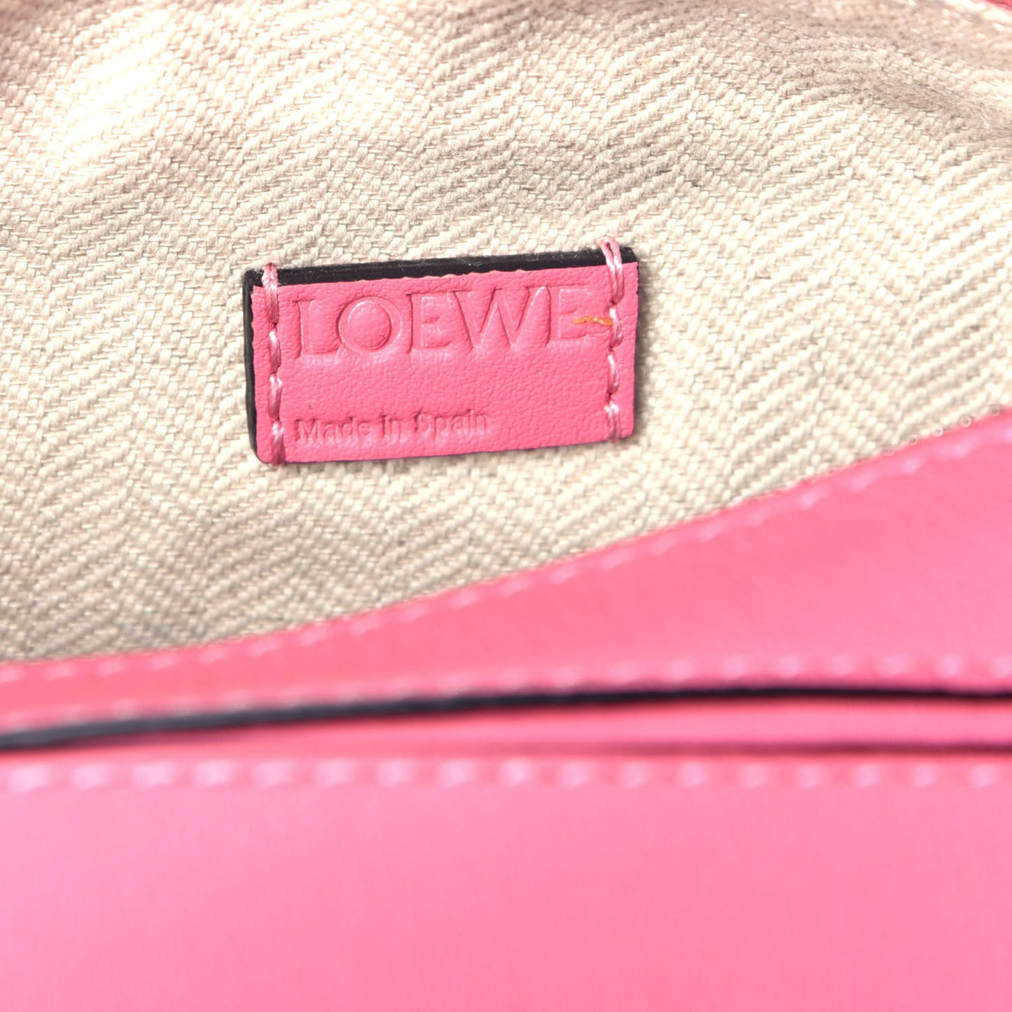 Calfskin Mini Puzzle Bag Wild Rose
