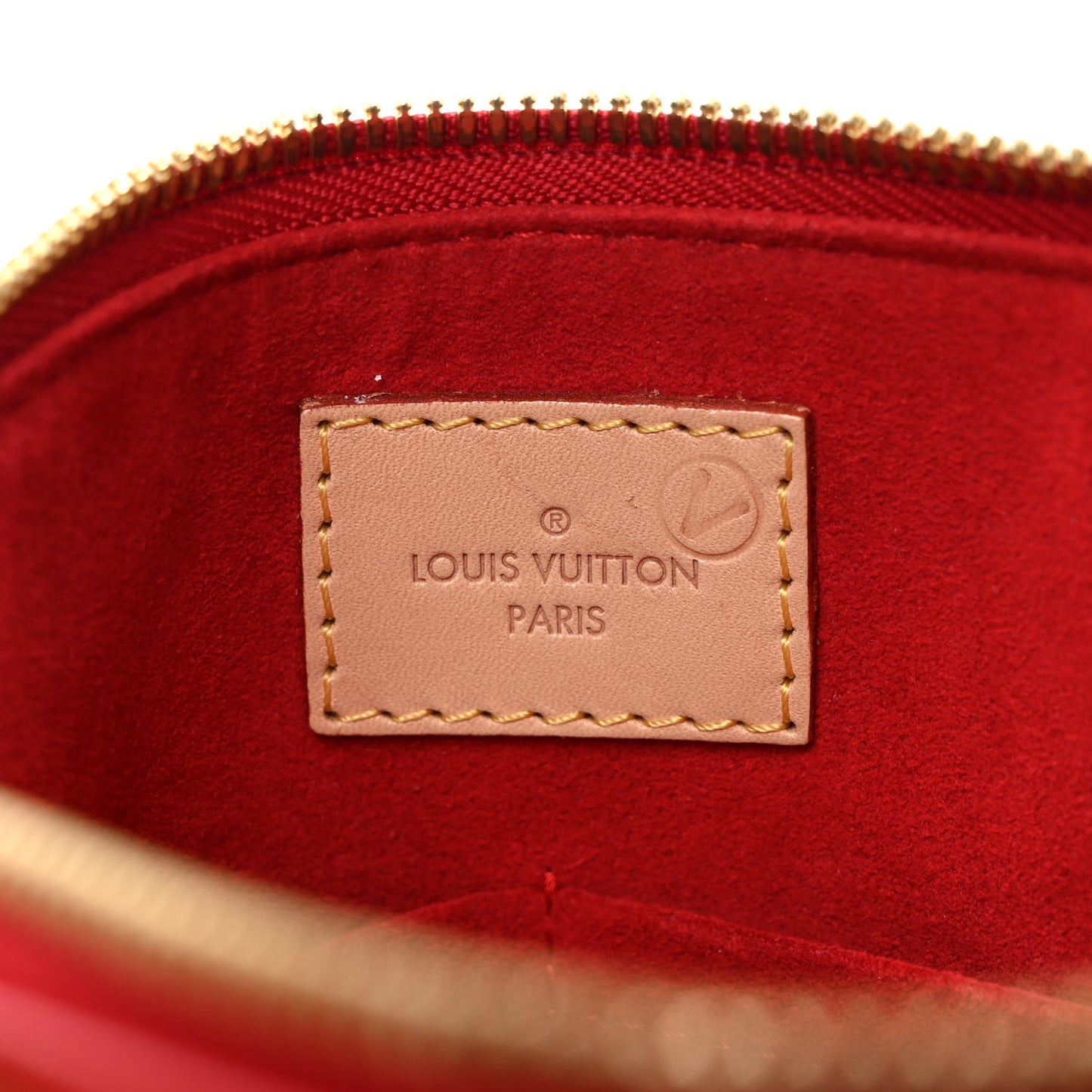 Monogram V Tote BB Cherry