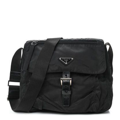 Prada Nylon Vela Small Hunting Bag Black 1 of 9
