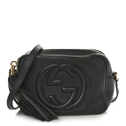 Gucci Pebbled Calfskin Small Soho Disco Bag Black 1 of 16