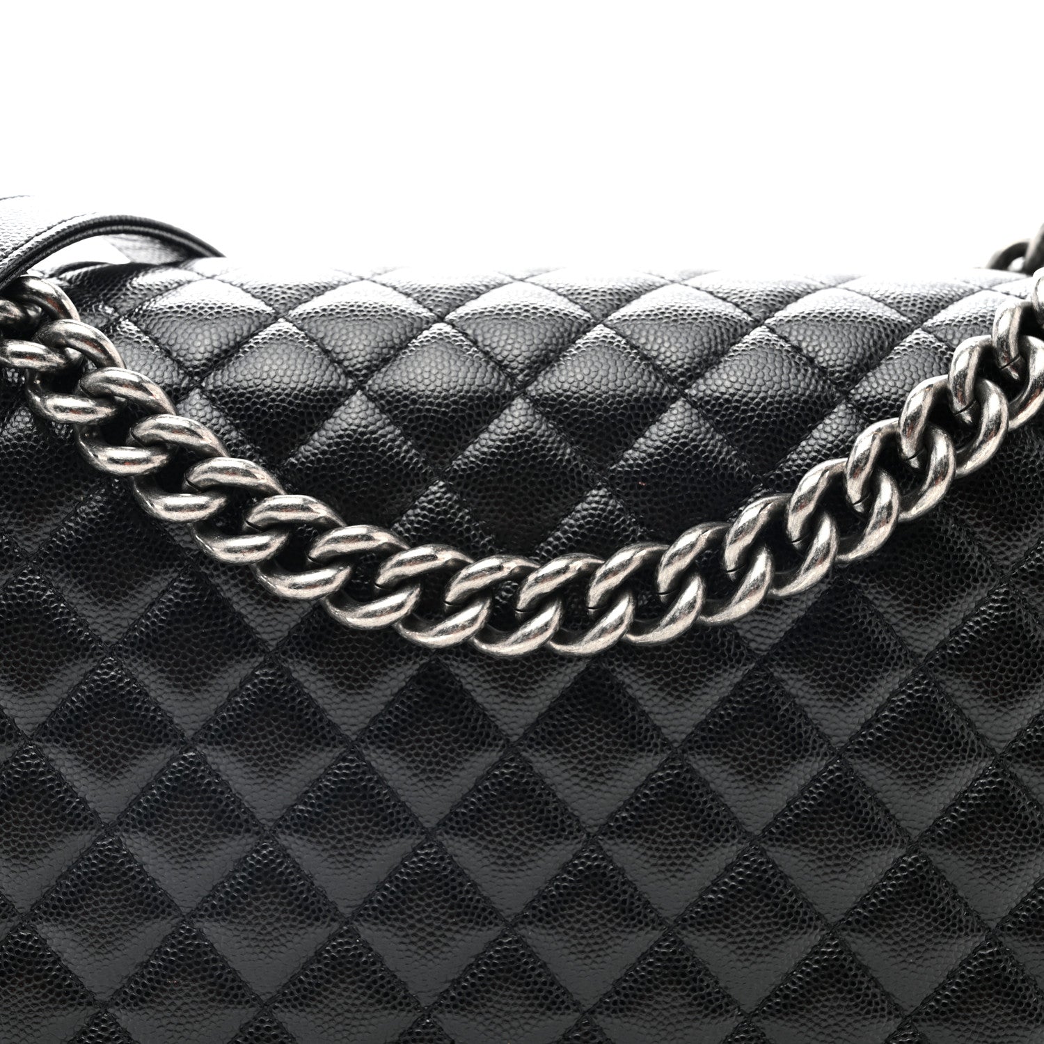 Chanel Caviar Quilted New Medium Boy Flap Black 8 of 11