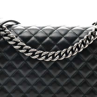 Chanel Caviar Quilted New Medium Boy Flap Black 8 of 11