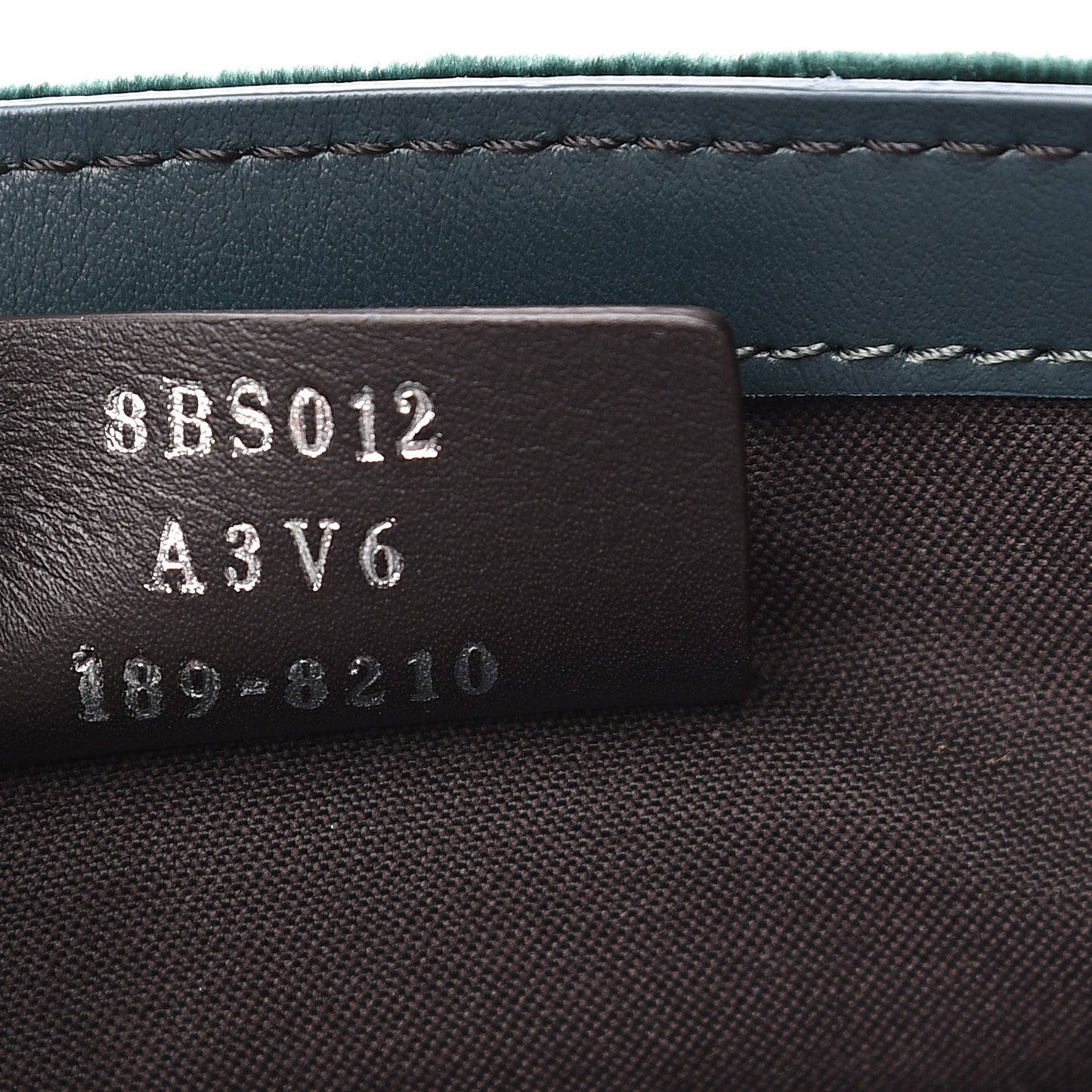 Velvet F is Wallet on Chain Green