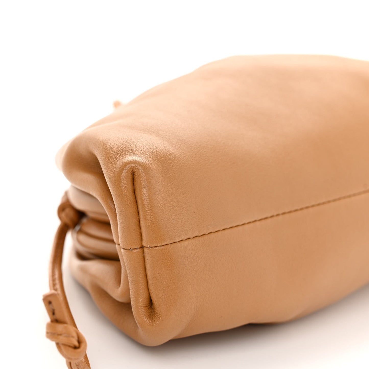 Butter Calfskin The Mini Pouch Camel