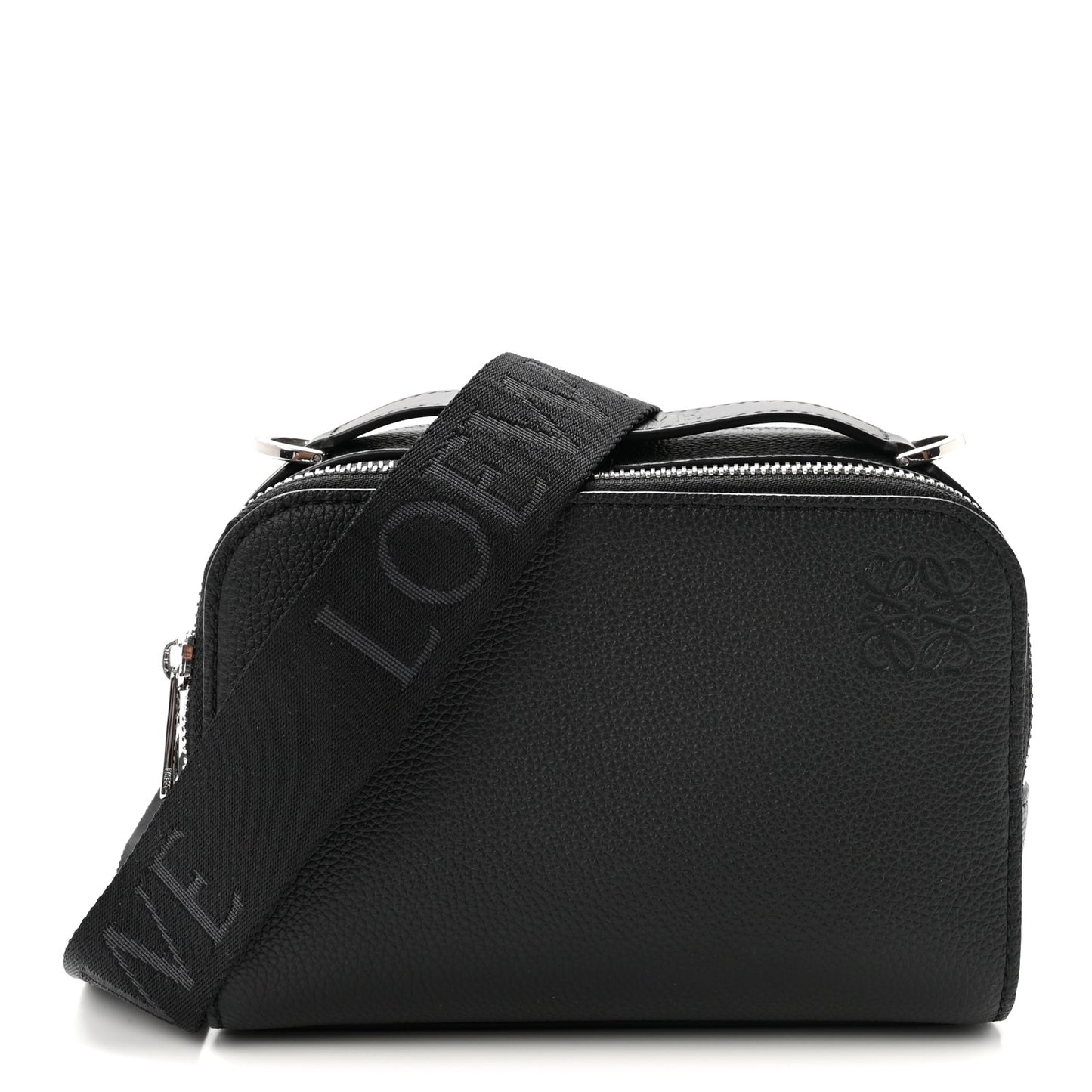 Soft Calfskin Mini Camera Bag Black
